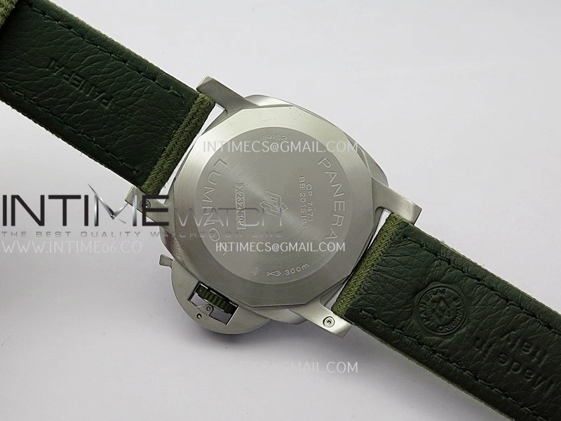 PAM1356 44mm VSF 1:1 Best Edition Green Dial On Green Nylon Strap P.9010 Super Clone